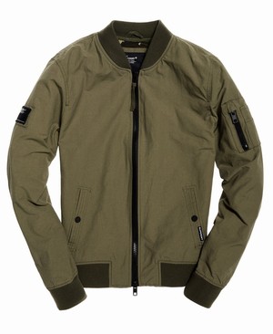 Superdry Rookie Air Corps Bomber Férfi Kabát Khaki | XCYHQ7928